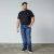 North Latitude Jeans Jack Blue Used Wash - Bundy - Bundy Nadměrné Velikosti - 2XL-8XL