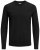 Jack & Jones Crew neck Knitted Sweater Black - Mikiny & mikiny s kapucí - Mikiny & Mikiny s kapucí 2XL-12XL