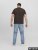 Jack & Jones STAR T-shirt Brown - Trička - Trička nadměrné velikosti - 2XL-14XL
