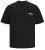 Jack & Jones JORSANTORINI BACK T-Shirt Black - Trička - Trička nadměrné velikosti - 2XL-14XL