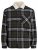 Jack & Jones Zac Teddy Košilová bunda Zelená - Bundy - Bundy Nadměrné Velikosti - 2XL-8XL