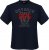Adamo Outdoor track Comfort fit T-shirt Navy - Trička - Trička nadměrné velikosti - 2XL-14XL