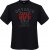 Adamo Outdoor track Comfort fit T-shirt Black - Trička - Trička nadměrné velikosti - 2XL-14XL