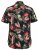 D555 LENNOX Hawaiian AO Print Shirt Black - Košile - Košile 2XL-10XL