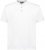 Adamo Silas Regular fit Serafino T-shirt White - Trička - Trička nadměrné velikosti - 2XL-14XL