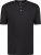Adamo Silas Regular fit Serafino T-shirt Black - Trička - Trička nadměrné velikosti - 2XL-14XL