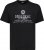 Adamo Sandro Regular fit Slub effect T-shirt Black - Trička - Trička nadměrné velikosti - 2XL-14XL