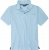 Adamo Klaas Regular fit Polo Shirt with Pocket Light Blue - Polokošile - Polokošile 2XL-8XL - Trička s límečkem 2XL-8XL