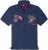 Adamo DURBAN Regular fit Polo Shirt Navy - Polokošile - Polokošile 2XL-8XL - Trička s límečkem 2XL-8XL