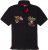 Adamo DURBAN Regular fit Polo Shirt Black - Polokošile - Polokošile 2XL-8XL - Trička s límečkem 2XL-8XL