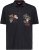 Adamo DURBAN Regular fit Polo Shirt Black - Polokošile - Polokošile 2XL-8XL - Trička s límečkem 2XL-8XL