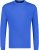 Adamo Floyd Comfort fit Long sleeve T-shirt Royal Blue - Trička - Trička nadměrné velikosti - 2XL-14XL