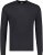 Adamo Floyd Comfort fit Long sleeve T-shirt Black - Trička - Trička nadměrné velikosti - 2XL-14XL