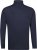 Adamo Fabio Comfort fit Turtleneck Long sleeve T-shirt Navy - Trička - Trička nadměrné velikosti - 2XL-14XL