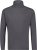 Adamo Fabio Comfort fit Turtleneck Long sleeve T-shirt Charcoal - Trička - Trička nadměrné velikosti - 2XL-14XL