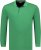 Adamo Peter Comfort fit Long sleeve Polo Green - Polokošile - Polokošile 2XL-8XL - Trička s límečkem 2XL-8XL