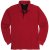 Adamo Peter Comfort fit Long sleeve Polo Red - Polokošile - Polokošile 2XL-8XL - Trička s límečkem 2XL-8XL