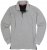 Adamo Peter Comfort fit Long sleeve Polo Grey - Polokošile - Polokošile 2XL-8XL - Trička s límečkem 2XL-8XL