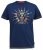 D555 COLIN Born To Rock Printed Crew Neck T-Shirt French Navy - Trička - Trička nadměrné velikosti - 2XL-14XL