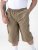 D555 Mason Cargo Shorts Sand - Šortky - Šortky Nadměrné Velikosti W40-W60