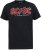 D555 JAILBREAK Official Ac/Dc Printed T-Shirt With Front And Back Print - Black - Trička - Trička nadměrné velikosti - 2XL-14XL