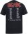 D555 JAILBREAK Official Ac/Dc Printed T-Shirt With Front And Back Print - Black - Trička - Trička nadměrné velikosti - 2XL-14XL