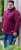 D555 HIRALDO Quarter Neck Pique Fleece Sweatshirt With Chest Embroidery Red - Mikiny & mikiny s kapucí - Mikiny & Mikiny s kapucí 2XL-12XL