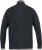 D555 ABERDARE Knitted Zip Through Sweater With Bonded Check Lining Charcoal Marl - Mikiny & mikiny s kapucí - Mikiny & Mikiny s kapucí 2XL-12XL