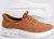D555 Dartford 1 Kingsize Hands Free Shoes Pu & Faux Suede Top Tan - Pánská obuv 40-52 - 