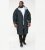 D555 Webber sherpa podšitá voděodolná bunda black - Bundy - Bundy Nadměrné Velikosti - 2XL-8XL