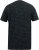 D555 ORSTON Reno Fabric Crew Neck T-Shirt With Chest Embroidery Black Reno - Trička - Trička nadměrné velikosti - 2XL-14XL