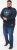 D555 KEYWORTH Authentic Printed Crew Neck Sweatshirt Navy - Mikiny & mikiny s kapucí - Mikiny & Mikiny s kapucí 2XL-12XL