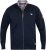 D555 NASHUA Zip Through Sweatshirt In Fleece Navy - Mikiny & mikiny s kapucí - Mikiny & Mikiny s kapucí 2XL-12XL