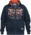D555 HAMILTON Full Zip Hoody With Authentic 1996 Chest Print Denim - Mikiny & mikiny s kapucí - Mikiny & Mikiny s kapucí 2XL-12XL