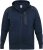 D555 GABRIEL Couture Zip Through Hoody With Reversible Zips Navy - Mikiny & mikiny s kapucí - Mikiny & Mikiny s kapucí 2XL-12XL