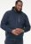 D555 GABRIEL Couture Zip Through Hoody With Reversible Zips Navy - Mikiny & mikiny s kapucí - Mikiny & Mikiny s kapucí 2XL-12XL