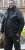 D555 HENNESSEY Zip Through Hoody With Sherpa Lining Black - Mikiny & mikiny s kapucí - Mikiny & Mikiny s kapucí 2XL-12XL