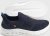 D555 Blyth 2 Kingsize Hands Free Shoes With Knitted Top Navy - Pánská obuv 40-52 - 