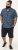D555 Hartlepool Short Sleeve Vintage Car AOP Stretch Shirt Blue - Košile - Košile 2XL-10XL