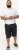 D555 Woking Dry Wear Fully Elasticated Polyester Shorts Navy - Sportovní oblečení - Sportovní Oblečení 2XL-10XL