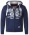 D555 Thurston Full Zip Hoodie Navy - Mikiny & mikiny s kapucí - Mikiny & Mikiny s kapucí 2XL-12XL