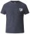 D555 Agler Waffle T-shirt Charcoal - Trička - Trička nadměrné velikosti - 2XL-14XL