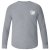 D555 Plato Long Sleeve T-shirt Grey - Trička - Trička nadměrné velikosti - 2XL-14XL