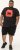 D555 Uxbridge Official AC/DC Band Printed Crew Neck T-Shirt Washed Black TALL SIZES - PÁNSKÉ OBLEČENÍ MT-6XLT - TALL-velikosti