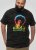 D555 Hendrix Official Jimi Hendrix Printed Crew Neck T-Shirt Black Reno - Trička s kapelami - 