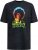 D555 Hendrix Official Jimi Hendrix Printed Crew Neck T-Shirt Black Reno - Trička s kapelami - 