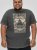 D555 HANLEY Official Pink Floyd Crew Neck T-Shirt Dark Grey - Trička - Trička nadměrné velikosti - 2XL-14XL