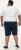 D555 Spalding Elasticated Waist Interlock Shorts Navy - Tepláky & kraťasy - Tepláky a Teplákové Kraťasy 2XL-12XL