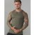 D555 Fabio Tanktop Khaki - Trička - Trička nadměrné velikosti - 2XL-14XL