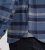 D555 Shrewsbury Long Sleeve with Chest Pocket Blue/Navy Check - Košile - Košile 2XL-10XL